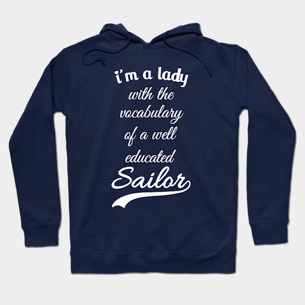 Sailor lady Hoodie by b34poison